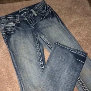 Amethyst boot cut jeans